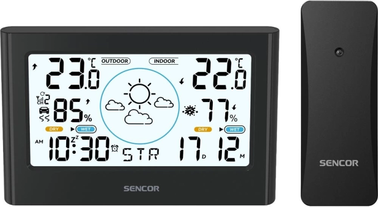 Meteorologická stanica Sencor SWS 2600 s bezdrôtovým senzorom