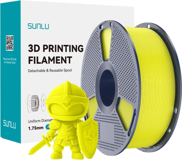 Sunlu PLA+ žltý filament