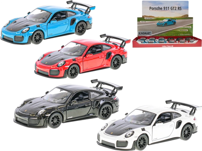 Kovový model auta PORSCHE 911 GT2 RS 1:36 Kinsmart