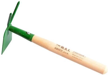 Motyčka s 2 hrotmi s násadou 24 cm