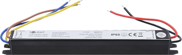 Stabilný výkon 12 V / 2 A až 24 W