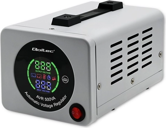 Qoltec automatický stabilizátor napätia AVR 500 VA