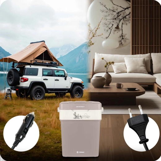 Duálne napájanie 12 V/230 V na doma aj na cesty