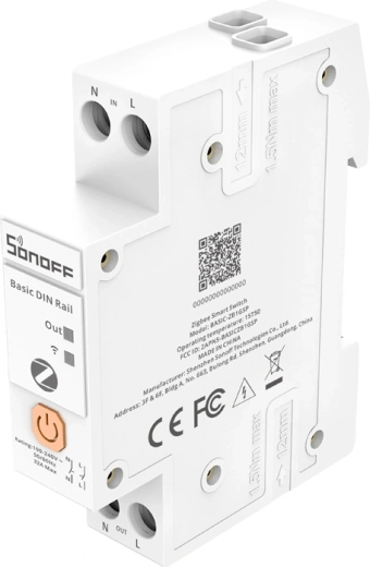 Montáž na DIN lištu a Zigbee 3.0