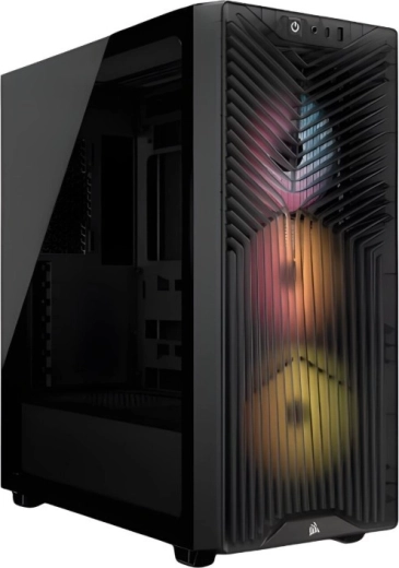 CORSAIR 3200D RS ARGB mid-tower so zatmaveným sklom