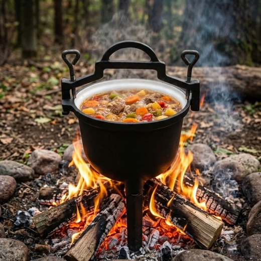 Stabilné varenie nad otvoreným ohňom