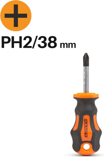 Krížový skrutkovač PH2 38 mm