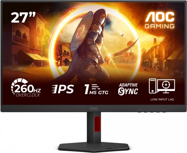 AOC 27" herný monitor Fast IPS 240 Hz s pivotom