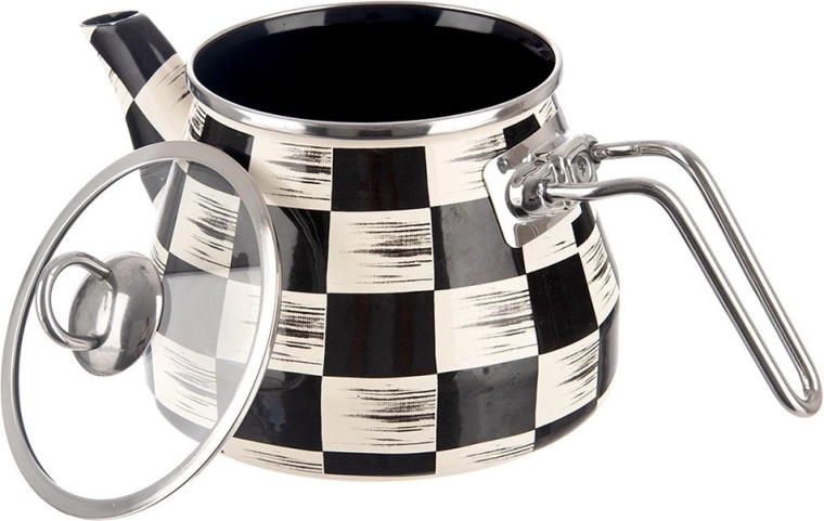 Sklenená pokrievka pre plnú kontrolu varu