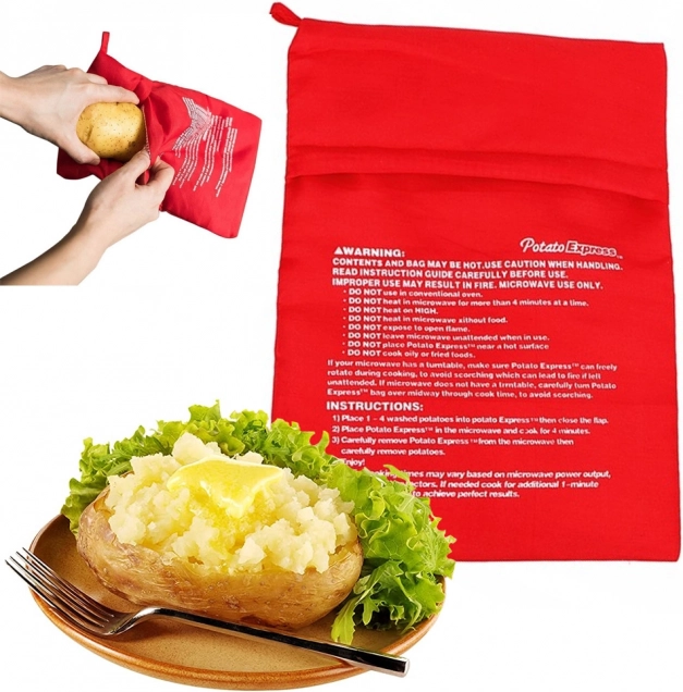 Vrecko na pečenie zemiakov do mikrovlnky POTATO EXPRESS