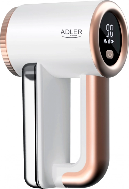 Adler odžmolkovač na tkaniny s LCD, USB, 2000 mAh, 5 W