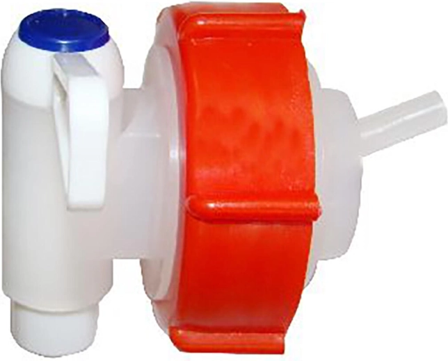 Uzáver s výpustným kohútikom pre kanistre 15–25 l a sudy SDH 40–50 l, plast