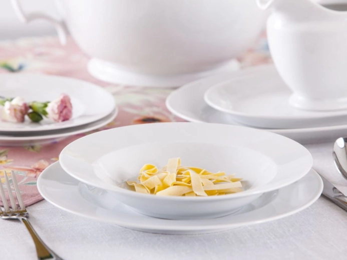 Oslnivá belosť a lesk porcelánu