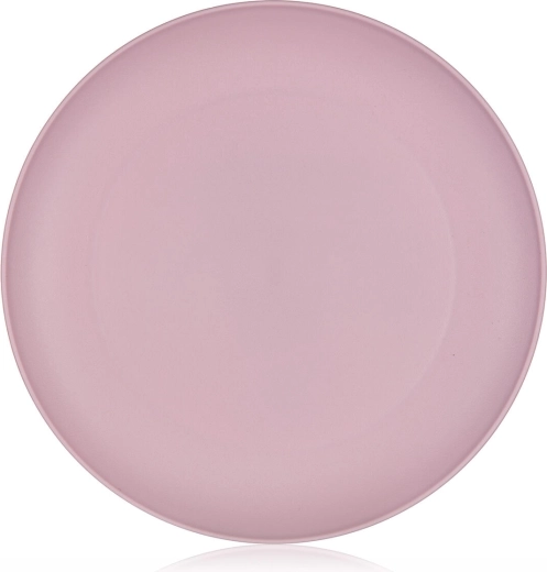plytký plastový tanier 23,5 cm ružový CULINARIA