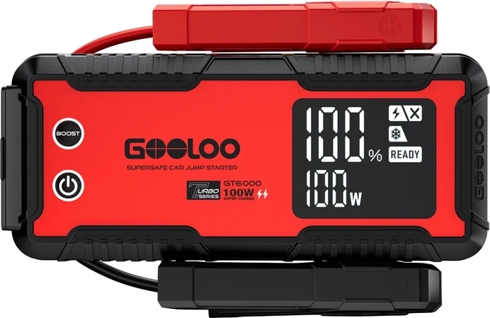 Štartovací výkon 6000 A pre 12V vozidlá
