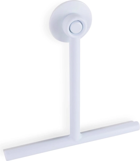 Biela stierka na sklo s prísavkou Bathroom Solutions