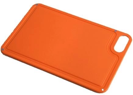 Protišmyková kuchynská doska 34 × 23 cm, plast, mix farieb