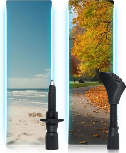 Vymeniteľné koncovky a tanieriky pre rôzne povrchy