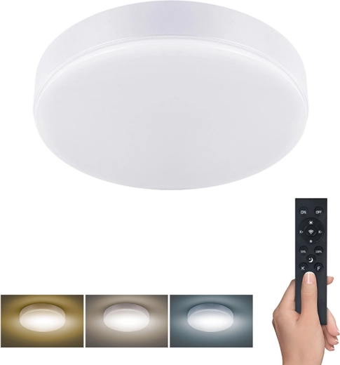 Solight LED svietidlo Lecce s diaľkovým ovládaním 36 W 30 cm biele