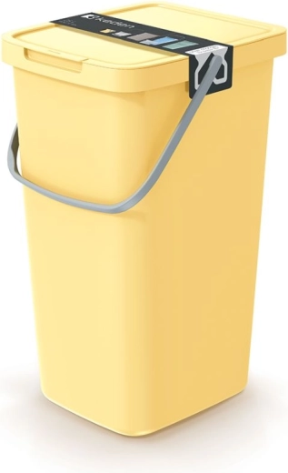 Odpadkový kôš 25 l svetlo žltý