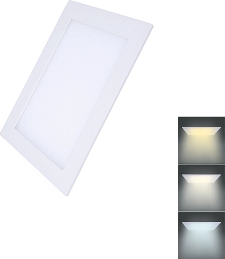 Solight LED mini panel CCT do podhľadu štvorcový 6 W