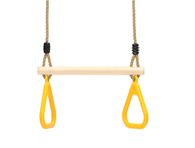 Pevná drevená hrazda