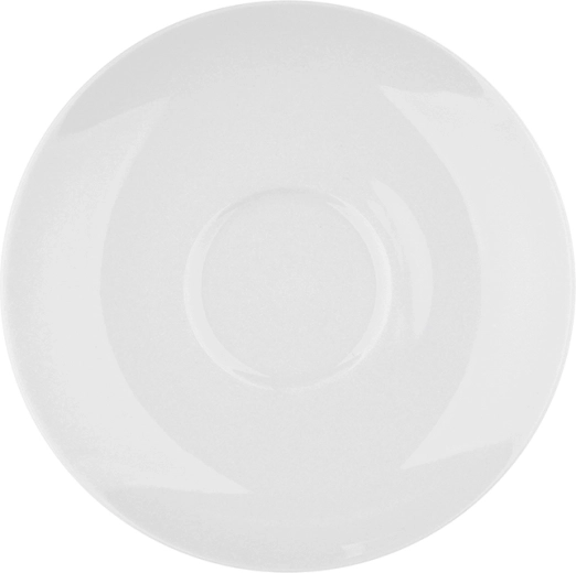 MariaPaula Moderna biela podšálka 17 cm