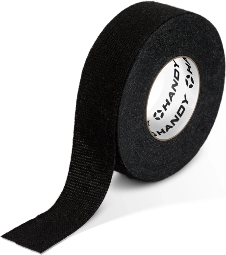 Samolepiaca textilná páska na káblové zväzky, 15 m × 19 mm, čierna