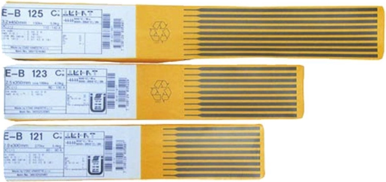 Zváracie elektródy EB 121 3,2 × 450 mm, bázické (124 ks)