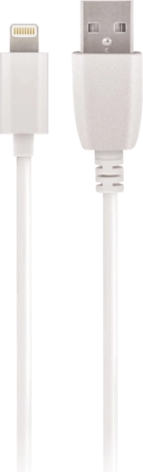 Maxlife USB–Lightning kábel 0,5 m 2 A biely
