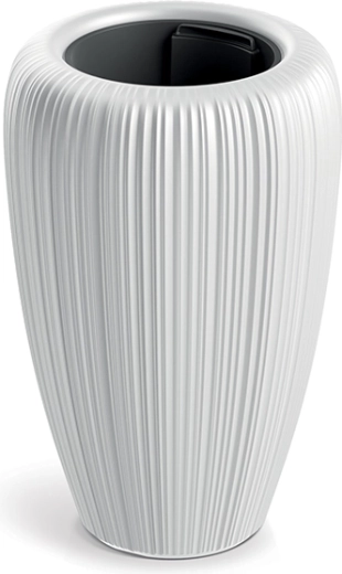 Kvetináč Orobo biely 29 cm - 1 kus