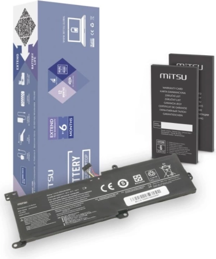 Batéria MITSU pre Lenovo IdeaPad 320 (4050 mAh, 30 Wh, 7,4–7,6 V)
