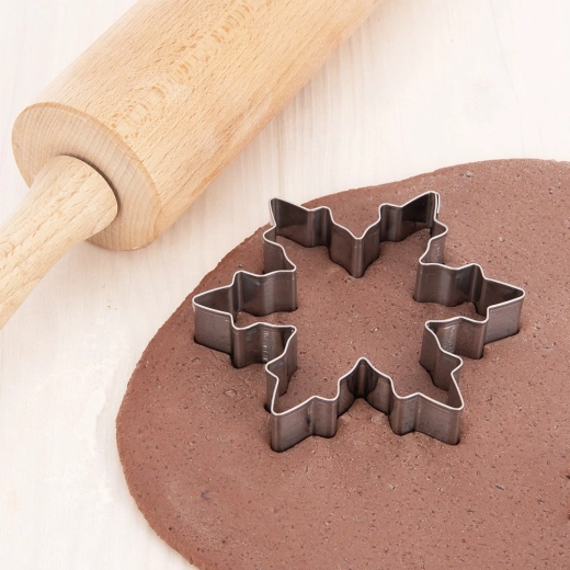 Precízny tvar snehovej vločky