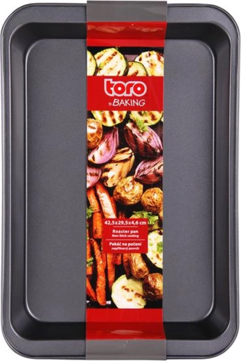 Pekáč Toro z uhlíkovej ocele s nepriľnavým povrchom 42 × 29 × 5,5 cm