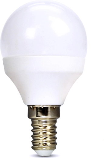Solight LED žiarovka miniglobe E14 6 W 6000 K 510 lm