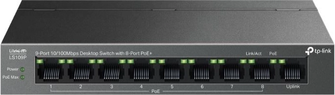 TP-Link sieťový prepínač s 8 portami PoE+