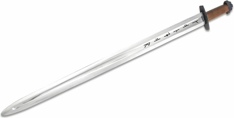 Dekoračný meč Condor Viking Ironside 76,8 cm, drevo a koža s puzdrom