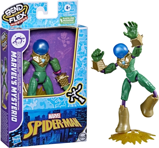 Marvel Spider-Man Bend and Flex Missions akčná figúrka – Marvel's Mysterio