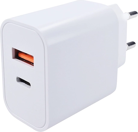 Rýchlonabíjačka Solight USB-A + USB-C 20 W