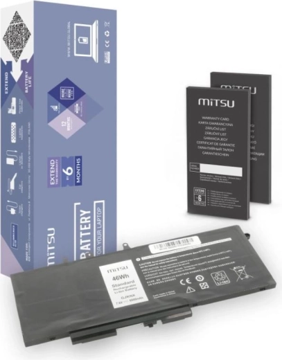 Batéria do Dell Latitude 5490, 5590 6000 mAh