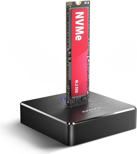 Axagon dokovacia stanica USB-C 3.2 Gen 2 pre M.2 NVMe/SATA SSD 10 Gbps - 1 kus