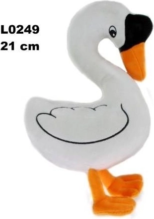 Dekoratívna figúrka labute Łabędź L-249 21 cm