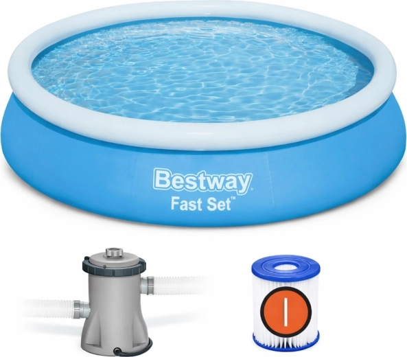 Samonosný bazén Bestway Fast Set 366 × 76 cm s filtračným čerpadlom
