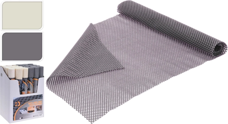 Protišmyková podložka 125 × 45 cm z polyvinylu – mix farieb