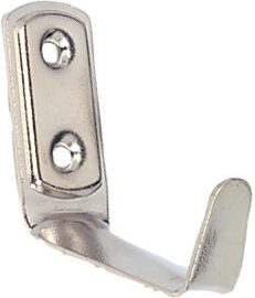 Vešiak stredný nikel 41 × 48 mm, balenie 20 ks