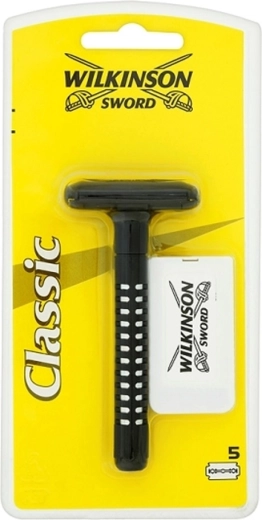 Wilkinson Sword klasický holiaci strojček + 5 náhradných čepelí