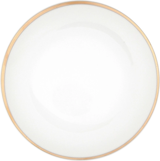 MariaPaula Moderna Gold plytký tanier 24 cm so zlatým dekorom