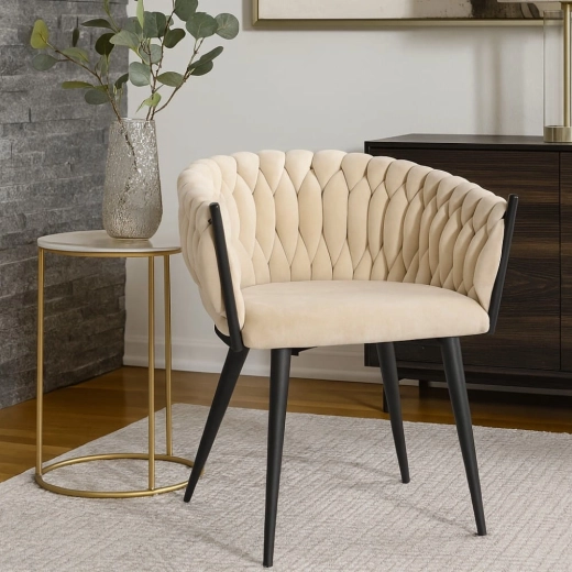 Zamatovo hebké pohodlie v béžovej