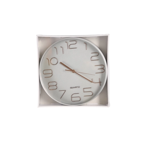 Okrúhle nástenné hodiny quartz 30,5 cm