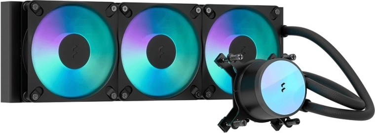 Vodné chladenie Radius 360 RGB black